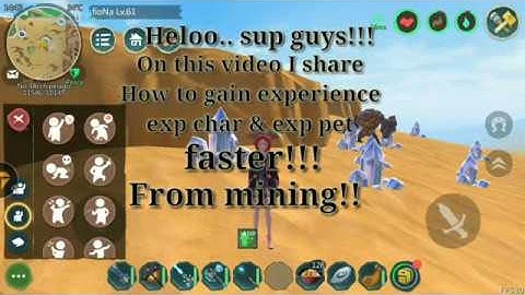 Level up faster [from mining] - Utopia origin