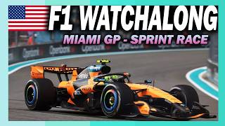 🔴 F1 Watchalong - MIAMI GP - SPRINT RACE - with Commentary &amp; Live Timings