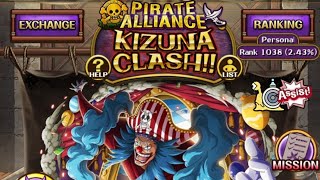 Kizuna Clash!! - Vs Super Boss Shanks QCK 15* - one Piece Treasure Cruise