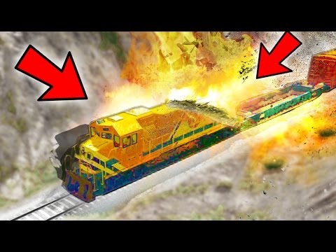 CAN 100+ BOMBS STOP THE TRAIN IN GTA 5?