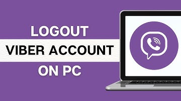 Hoe Viber op een pc uit te loggen