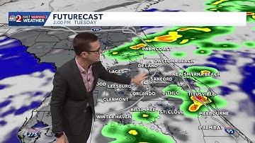 Warmer, then showers for the work week