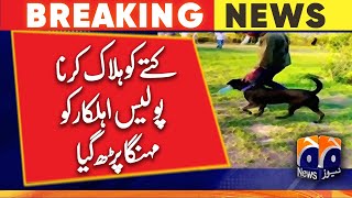 Killing The Dog Got The Policeman In Trouble Geo News