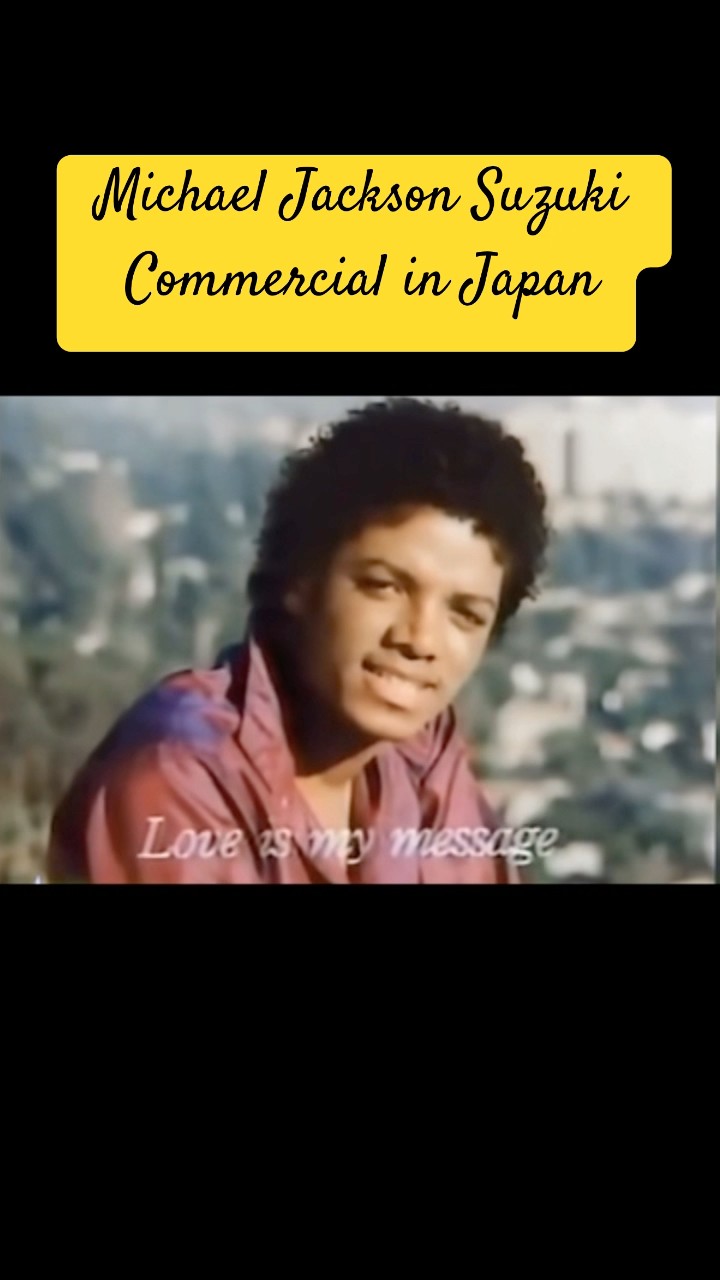 Michael Jackson's Rare Japanese Commercial for Suzuki | Vintage