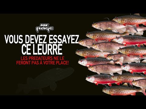 Leurre Souple Fox Rage Realistic Replicant Trout - Truite - Leurre