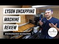 How To Uncap Honeycomb - Lyson Uncapping Machine Review - Honey Comb Cappings