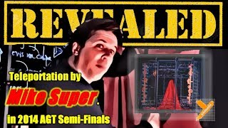 America's Got Talent 2014 SemiFinal: Mike Super's (Teleportation Trick) Revealed