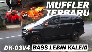 TES SOUND & TES DRIVE MUFFLER BARU DK-03v4 - NDK EXHAUST BAS ADEM & TIDAK DENGUNG DI KABIN !!!