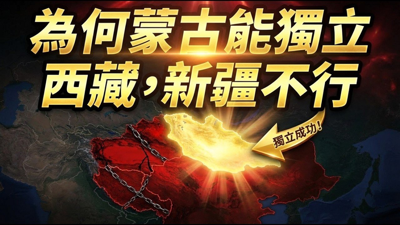 外蒙古為何能獨立？西藏新疆卻不行！背後真相90%的人都不知道！| ByBy