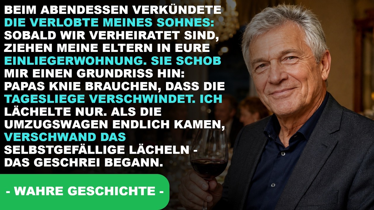 „Wir haben eine kleine Ankündigung“, sagte sie und klopfte mit dem Löffel gegen ihr Glas, als würde sie das Wetter ansagen. Ich saß an dem Tisch, an dem ich meinen Sohn großgezogen hatte, das gute...