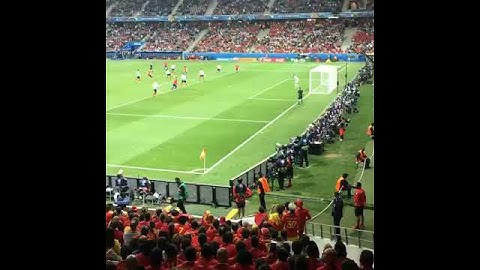 España vs Turquía. Segundo GOL de Morata. (3-0).