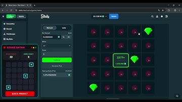 Using #stake mines predictor bot to make 1000$ bets | 100% Accuracy