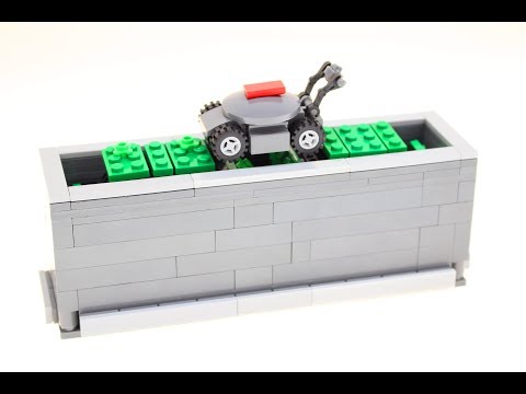 LEGO Mini Lawnmower Kinetic Sculpture (Mini-Model)