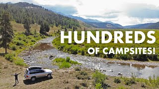 This Place Is FREE CAMPING Heaven! (SUV Camping/Vanlife Adventures)
