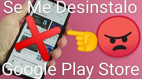 Como faço para desinstalar o Play Store?
