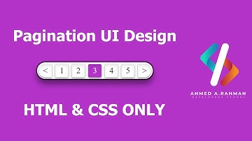 How To Create Simple Pagination Design Using Html And CSS