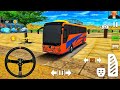 Bus Driving Bus Sim 3D! | Realistic City Coach Simulator Gameplay in
