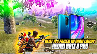 BEST 1V4 FAILS IN RICH LOBBY 💥 REDMI NOTE 8 PRO