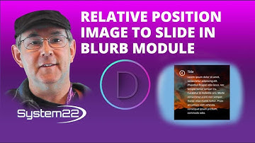 Divi Theme Relative Position Image To Slide In Blurb Module On Hover 👈