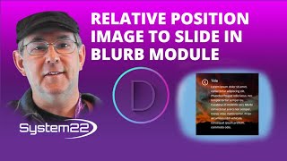 Divi Theme Relative Position Image To Slide In Blurb Module On Hover 👈