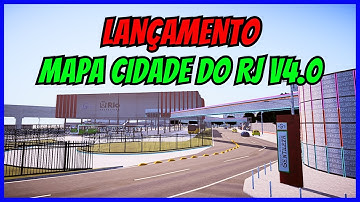 🔴Gameplay Novo Mod Mapa Cidade do Rio de Janeiro RJ V4.0 | Proton Bus Simulator | PBSU | Mods