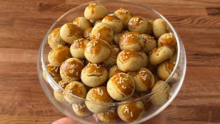 Uzun Süre BAYATLAMAYAN✋ Susamlı Çörek Otlu MİSKET KURABİYE??