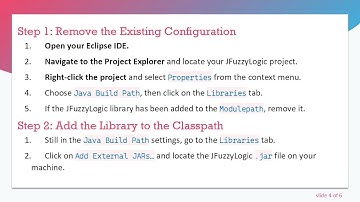 Resolving NoClassDefFoundError in Eclipse IDE for JFuzzyLogic Project