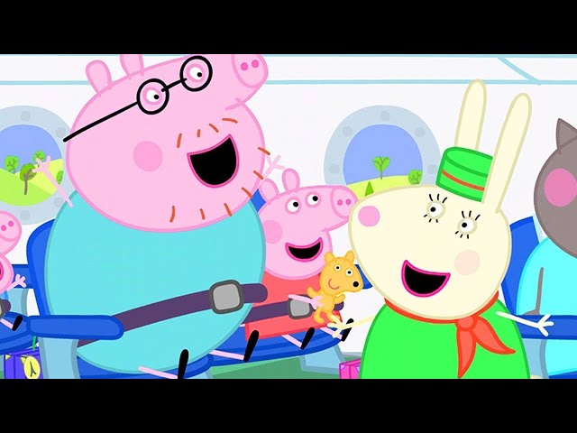 Peppa Pig Português Brasil | FÉRIAS AO SOL | Episódios Completos | Desenhos Animados class=