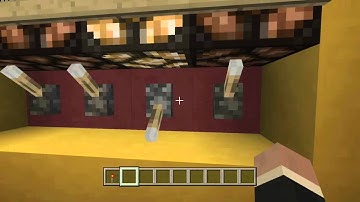 Minecraft redstone elevator with floor selection