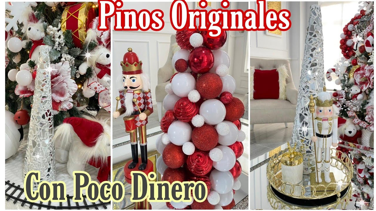 2 IDEAS DE PINOS NAVIDEÑOS MUY ORIGINALES #2024 - YouTube