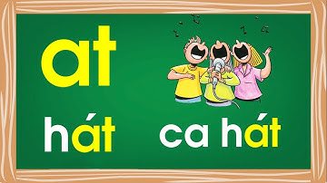 Bé tập đọc và làm quen với vần AT trong tiếng việt lớp 1 - Thanh nấm