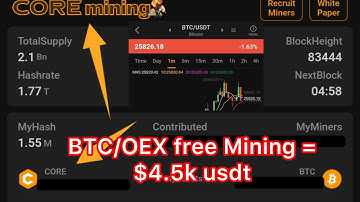 Make more than $4.5k from BTC/OEX mining // how to increase your OEX mining rate #cryptomining
