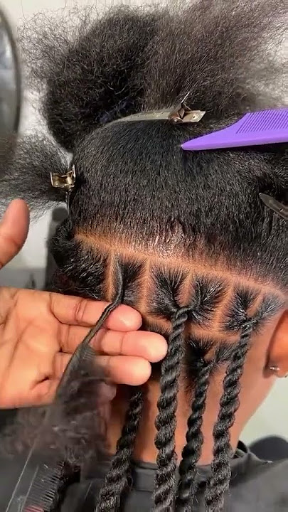 Beautiful tutorial on invisible locs