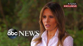 First lady Melania Trump not holding back