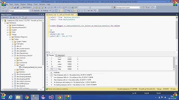 27.SQL Server Tutorial (DML after Trigger for Delete Statement)
