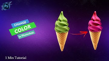 Color change in Photoshop | 1 min Tutorial | For beginners 🙂 #viral #youtube #video