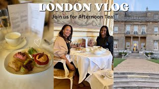 London Vlog Pt. 3 | Afternoon Tea | Sketch Restaurant | Luton Hoo Estate