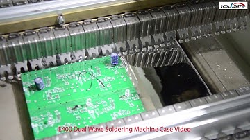 E400 Wave Soldering Machine Video
