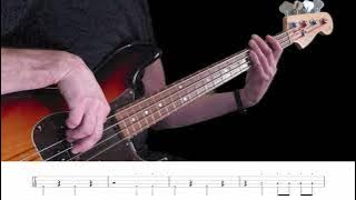 Easy Reggae Bass Line with Tabs // Seeed // Respectness