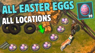 Where Will You Find All Easter Eggs in All Locations! Last Day On Earth: Survival