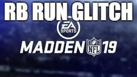 Madden 19 Glitches Cheats and Tips - RB Run Glitch