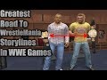 Top 5 Greatest Road To WrestleMania Storylines Ever In WWE Games