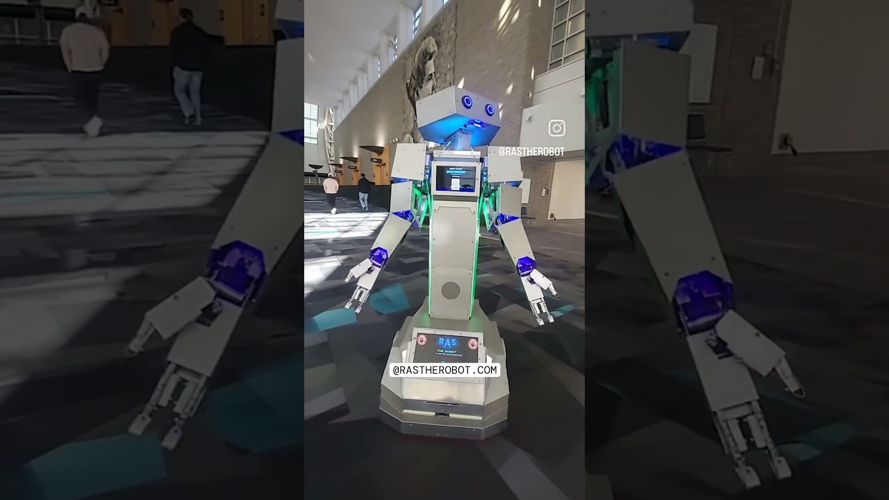 RAS THE ROBOT AT THE SALT PALACE 