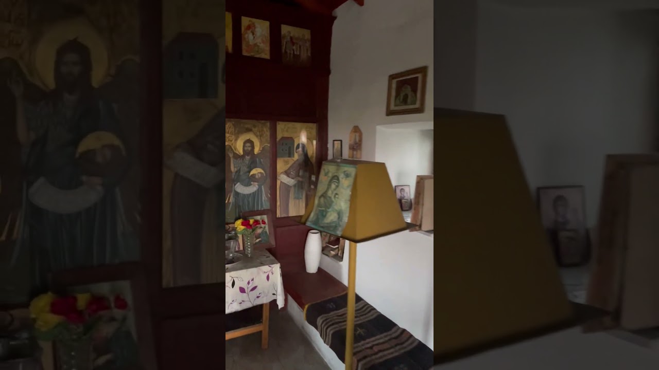 Inside a small Greek Church #greece #travel #church #travel #explorer #aegean Please subscribe Thks