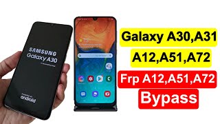 Frp bypass Samsung Galaxy A12, Galaxy A30 Frp Bypass || Google Account Verification 2021 || YouGtech