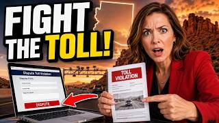 How to dispute a toll violation notice online in Arizona