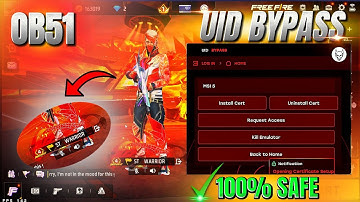 UID  BYPASS | FREE FIRE UID EMULATOR BYPASS | BYPASS UID | ANTIBLACKLIST PC BYPASS