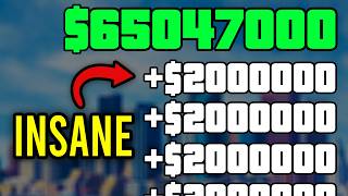*NEW* INSANE GTA 5 SOLO MONEY GLITCH (You Could Make $100,000,000 With This Easily!)