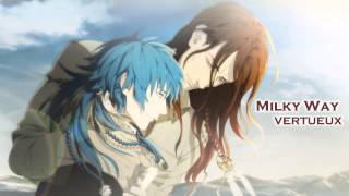 Vignette de la vidéo "[Visual Novel] DRAMAtical Murder Re:Connect - VERTUEUX - Milky Way (rus sub)"