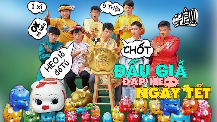 ĐẤU GIÁ Đập Heo Đất Thắng 10 Triệu | Trò Chơi Tết 2023 của Lâm Vlog